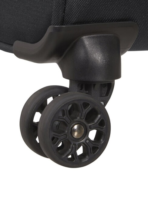 FUN CRUISE Großer erweiterbarer Trolley SCHWARZ ROT - Halbharte Trolleys