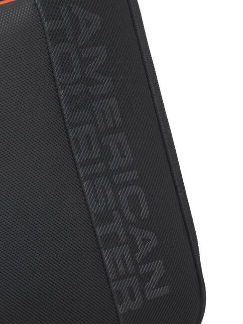 FUN CRUISE Mittelgroßer erweiterbarer Trolley SCHWARZ ROT - Halbharte Trolleys