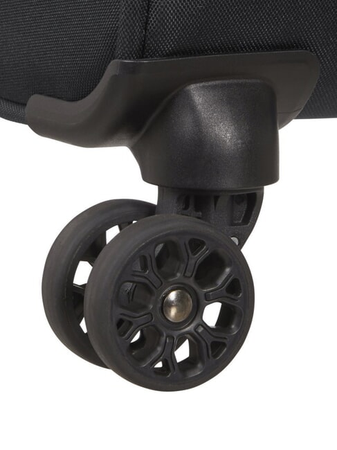 FUN CRUISE Mittelgroßer erweiterbarer Trolley SCHWARZ ROT - Halbharte Trolleys