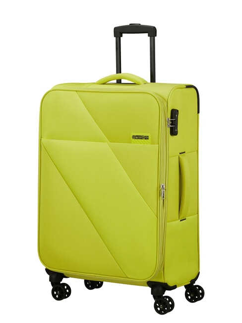 SUN BREAK Mittelgroßer erweiterbarer Trolley Kalk - Halbharte Trolleys