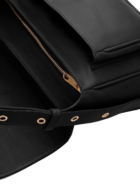 FACTOR Umhängetasche aus Leder Schwarz - Damentaschen