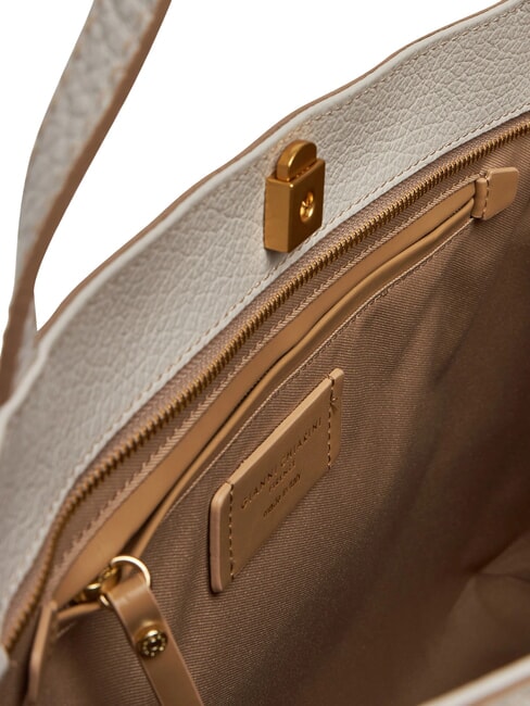 MARISOL Einkaufstasche aus Leder Sand - Damentaschen