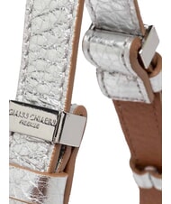 GIANNI CHIARINI PENELOPE Umhängetasche aus Leder silber-karamell - Damentaschen - 4