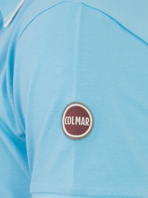 MONDAY Stretch-Kurzarm-Poloshirt Adobe/Weiß - Herren-Polo-Shirts/Herren-Polo-Shirt/Herrenpoloshirt/Herrenpoloshirts