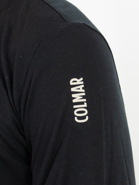 SCI FRONTIER Lang&auml;rmliges Thermo-T-Shirt mit Rundhalsausschnitt Schwarz - Herren-T-Shirts