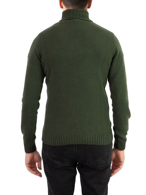 EXCLASSIC Rollkragenpullover aus Wollmischung Busch - Herrenpullover