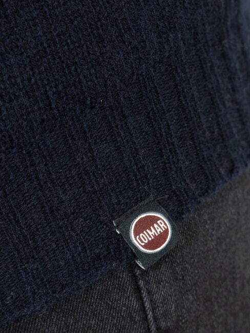 KENTY Rollkragenpullover aus Wolle marineblau - Herrenpullover