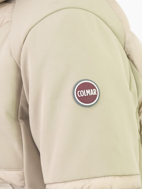 NEW WARRIOR Daunenjacke mit Kapuze Kaffeesahne - Daunenjacken für Herren