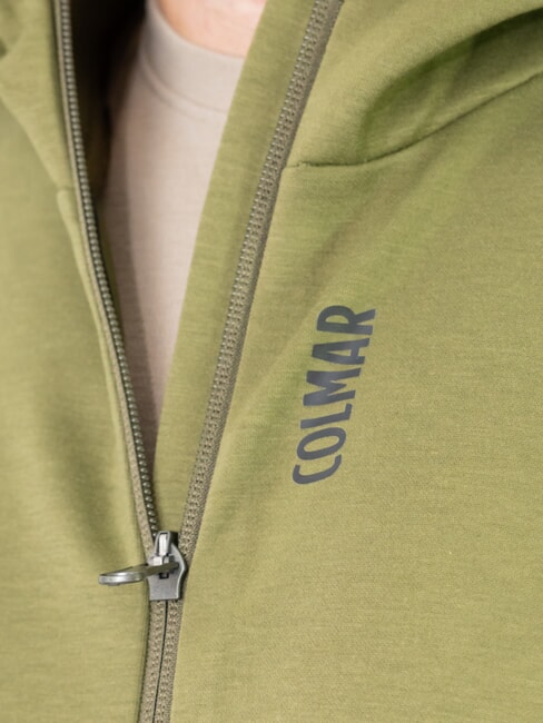 SCI REASON Thermo-Sweatshirt mit durchgehendem Reißverschluss und Kapuze Moschus - Sweatshirts Herren