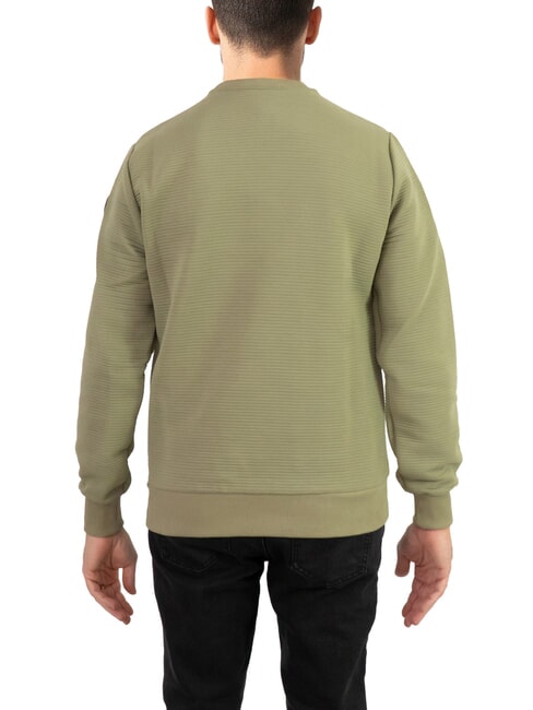 MAINSTREAM Sweatshirt mit Rundhalsausschnitt schlammig - Sweatshirts Herren