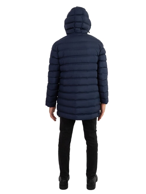 MINIMAL Daunenjacke mit Kapuze marineblau-vulcan - Daunenjacken für Herren