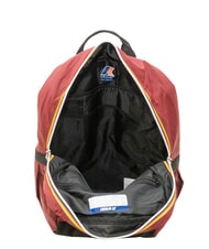 KWAY AMBERT 15,6-Zoll-Laptop-Rucksack roter Syrah - PC-Rucksäcke - 5