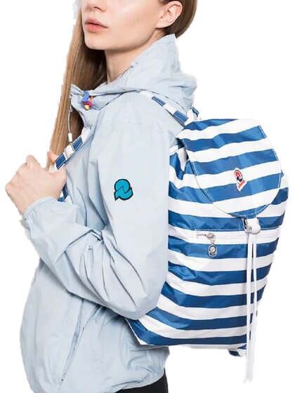 MINISAC VINTAGE Faltbarer Rucksack olympiablu - Rucksäcke für Schule &amp; Freizeit