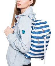 INVICTA MINISAC VINTAGE Faltbarer Rucksack olympiablu - Rucksäcke für Schule &amp; Freizeit - 4