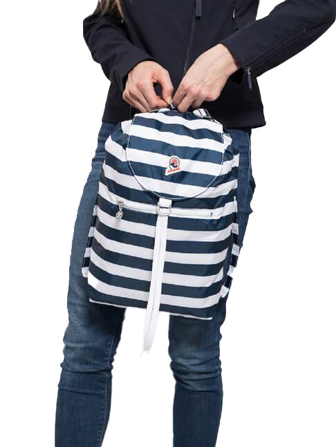 MINISAC VINTAGE Faltbarer Rucksack STIMMUNG INDIGO - Rucksäcke für Schule &amp; Freizeit