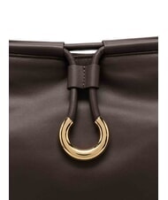 COCCINELLE LISBET Lederhandtasche mit Schultergurt Brünette - Damentaschen - 3