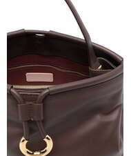 COCCINELLE LISBET Lederhandtasche mit Schultergurt Brünette - Damentaschen - 4