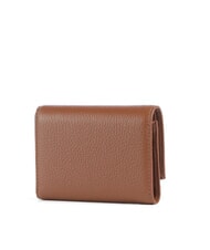 COCCINELLE METALLIC SOFT  Kleine Geldbörse aus Leder Cognac - Brieftaschen Damen - 3