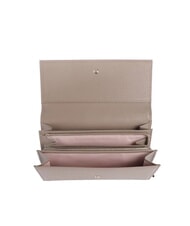 COCCINELLE METALLIC SOFT Gro&szlig;es Lederportemonnaie warmes Taupe - Brieftaschen Damen - 3