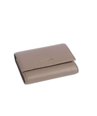 COCCINELLE METALLIC SOFT  Kleine Geldbörse aus Leder warmes Taupe - Brieftaschen Damen - 4