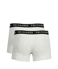 TRUSSARDI BRANDED ELASTIC Zwei Paar Boxershorts grau meliert - Herrenslip - 2
