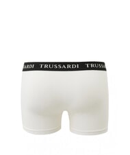 TRUSSARDI BRANDED ELASTIC Zwei Paar Boxershorts Weiß - Herrenslip - 2