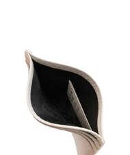 BRACCIALINI BASIC Kreditkartenetui aus Leder Wei&szlig; - Brieftaschen Damen - 3