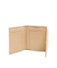 BRACCIALINI BASIC Kompakte Ledergeldb&ouml;rse Beige - Brieftaschen Damen - 2