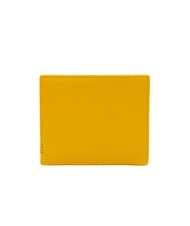 BRACCIALINI BASIC Kompakte Ledergeldb&ouml;rse Gelb - Brieftaschen Damen - 3