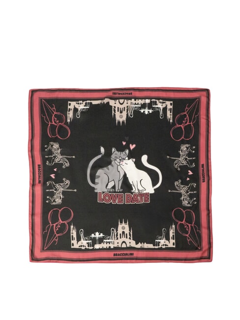 LOVE DATE Schal mit Allover-Print multi - Schals