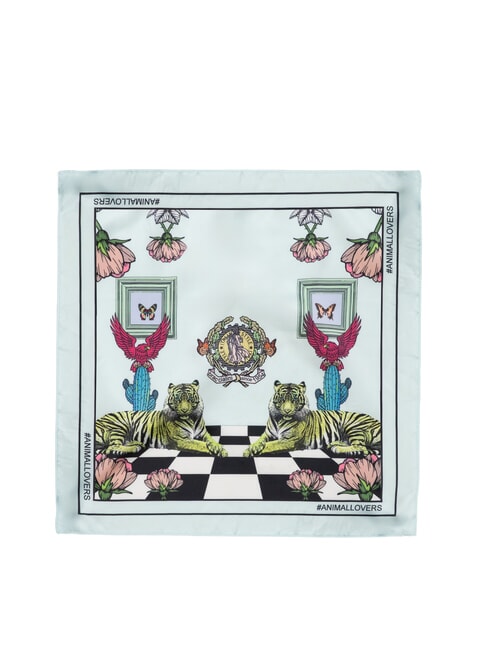 GIFT BOX Schal und Adressanh&auml;nger multi - Schals