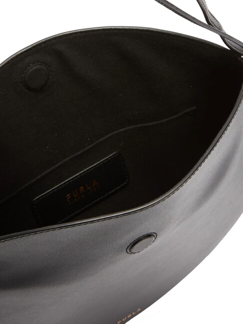 MOONSTONE  Schultertasche, Leder Schwarz - Damentaschen