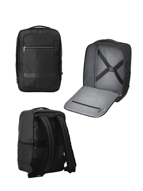 BLAZING RIDE Set bestehend aus 3 Trolleys + Reisetasche + 2 Rucks&auml;cken + 2 Kosmetikkoffern schwarzgrau - Trolleyset