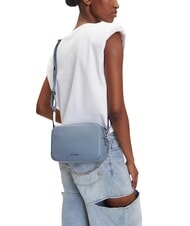 MICHAEL KORS BRYANT Kleine Schultertasche aus Leder Chambray - Damentaschen - 5