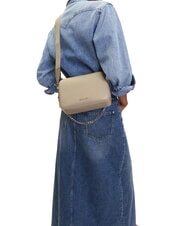 MICHAEL KORS BRYANT Kleine Schultertasche aus Leder heller Sand - Damentaschen - 5