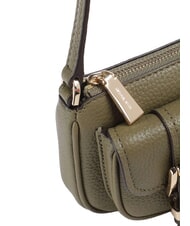 MICHAEL KORS ZOEY Schultertasche aus Leder grüne Safari - Damentaschen - 3