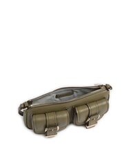 MICHAEL KORS ZOEY Schultertasche aus Leder grüne Safari - Damentaschen - 4