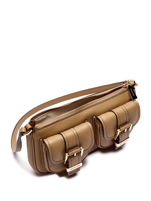 ZOEY Schultertasche aus Leder Schale - Damentaschen