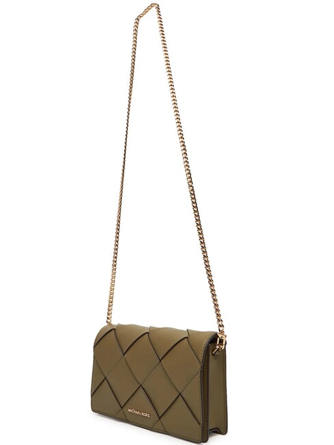 JET SET Mini-Schultertasche grüne Safari - Damentaschen