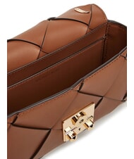 MICHAEL KORS TRIBECA Kleine Schultertasche aus Leder Gepäck - Damentaschen - 4