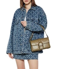 MICHAEL KORS COLBY Schultertasche aus Leder grüne Safari - Damentaschen - 5