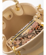 BRACCIALINI BETH Mittlere Handtasche mit Clutch Beige - Damentaschen - 4