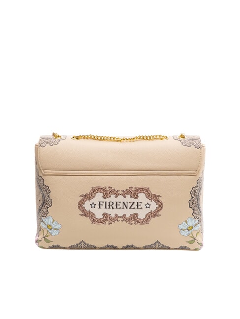 BRITNEY Schultertasche mit Klappe Beige - Damentaschen