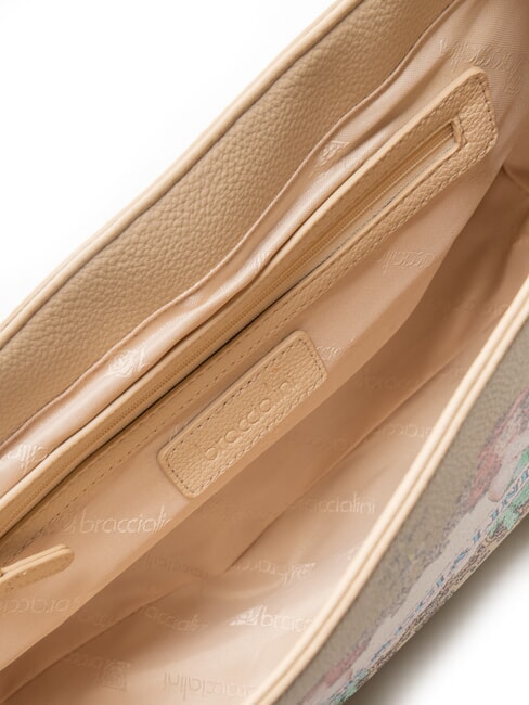 BRITNEY Schultertasche mit Klappe Beige - Damentaschen