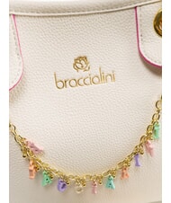 BRACCIALINI BETH Mittelgroße Tasche mit abnehmbarem Beutel Weiß - Damentaschen - 3