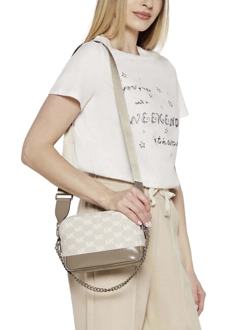 BRYANT Schultertasche mit glänzendem Einsatz und Logo Birke - Damentaschen