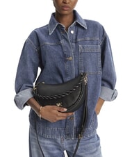 MICHAEL KORS KYLA Schultertasche aus Leder mit Schulterriemen Schwarz - Damentaschen - 6