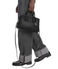 MICHAEL KORS LAILA Lederhandtasche mit Schulterriemen Schwarz - Damentaschen - 6