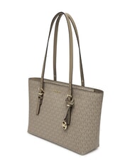 MICHAEL KORS QUINN Einkaufstasche mit vollflächigem Logodruck - Damentaschen