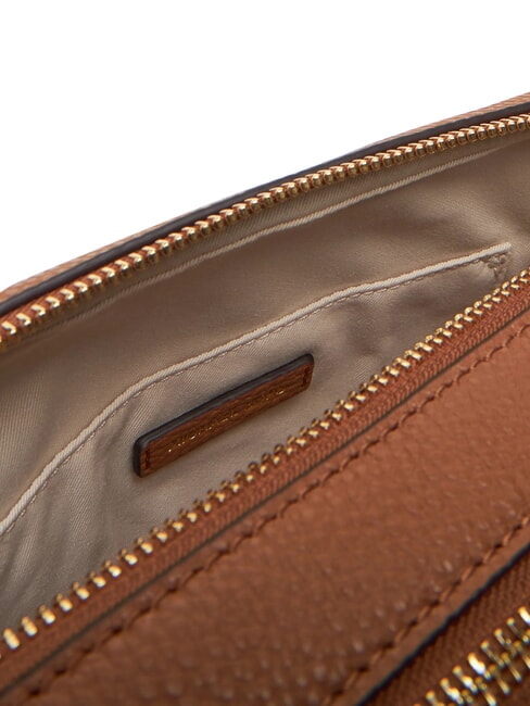 BRYANT Schultertasche mit Allover-Logoprint Brn/Eichel - Damentaschen